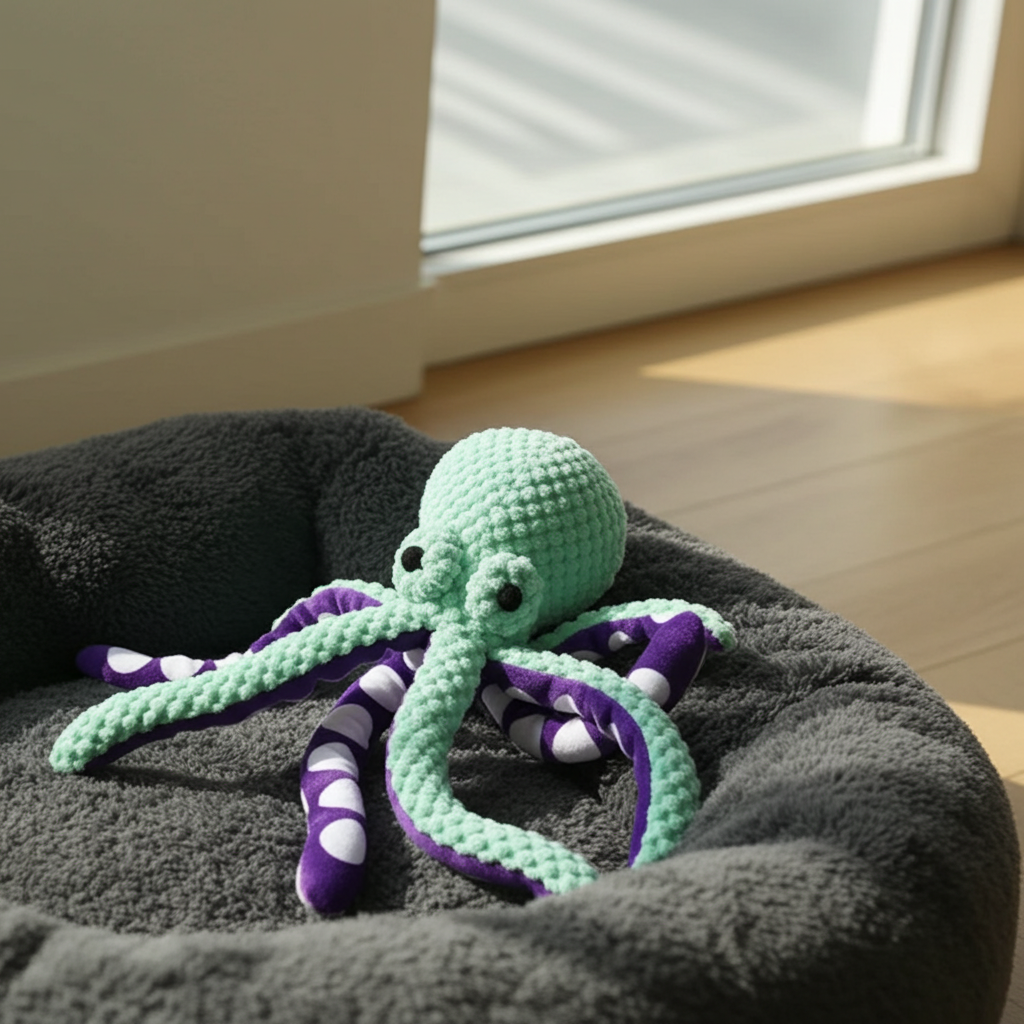 Plush Octopus Dogs Toy