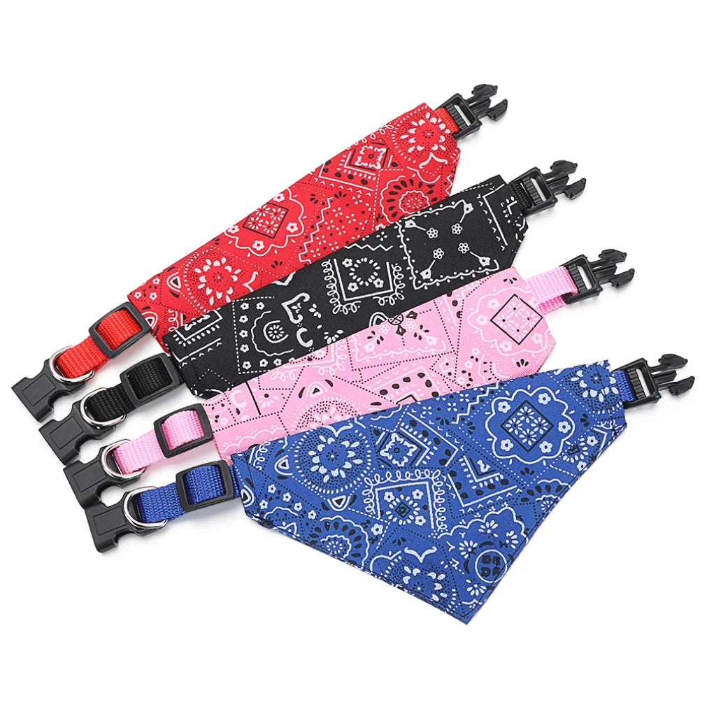Adjustable Pet Bandana Collar