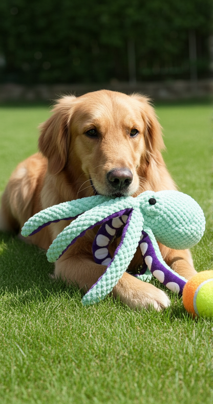 Plush Octopus Dogs Toy